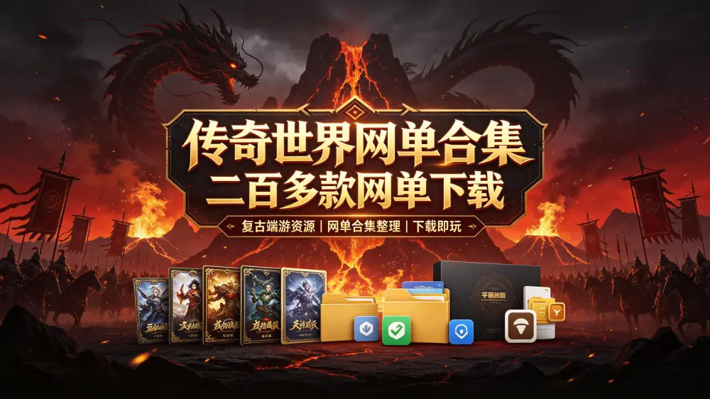 传奇世界网游单机版 传奇世界网单合集 二百多款网单下载