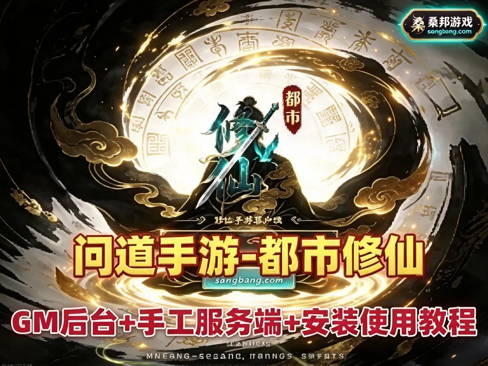 经典回合网单 问道手游单机 都市修仙 Win系手工外网 GM后台+安装教程