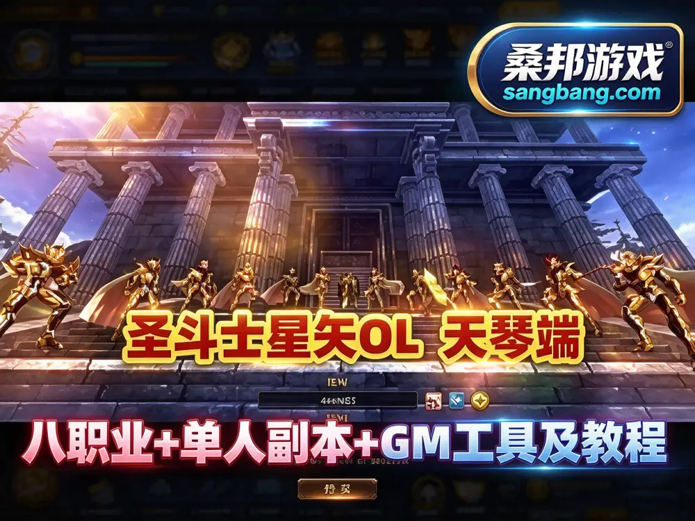 怀旧网单 圣斗士星矢ol单机版 天琴八职业完整版 全新圣衣守护坐骑 GM工具+安装教程